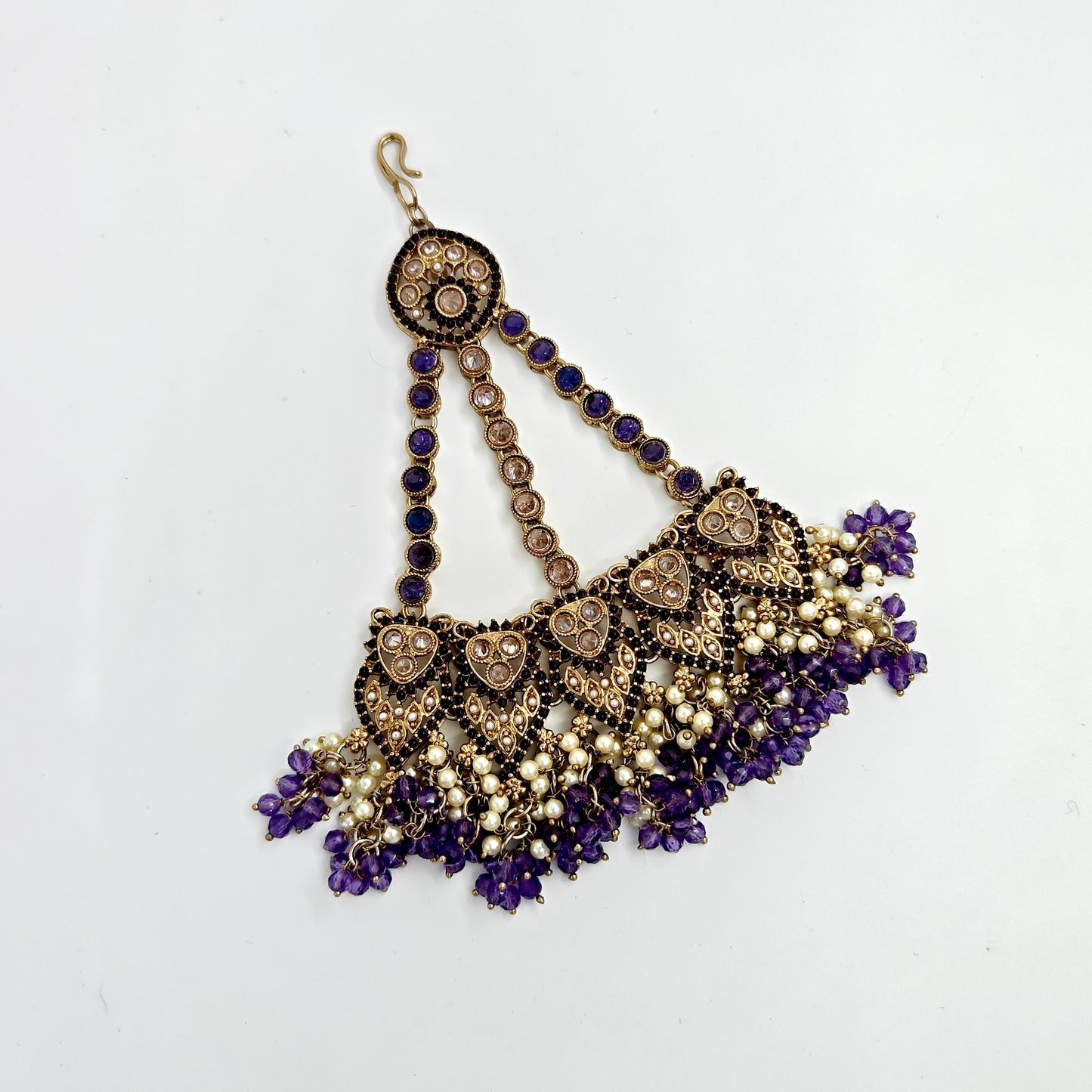 Purple Royal Heritage Bridal Set