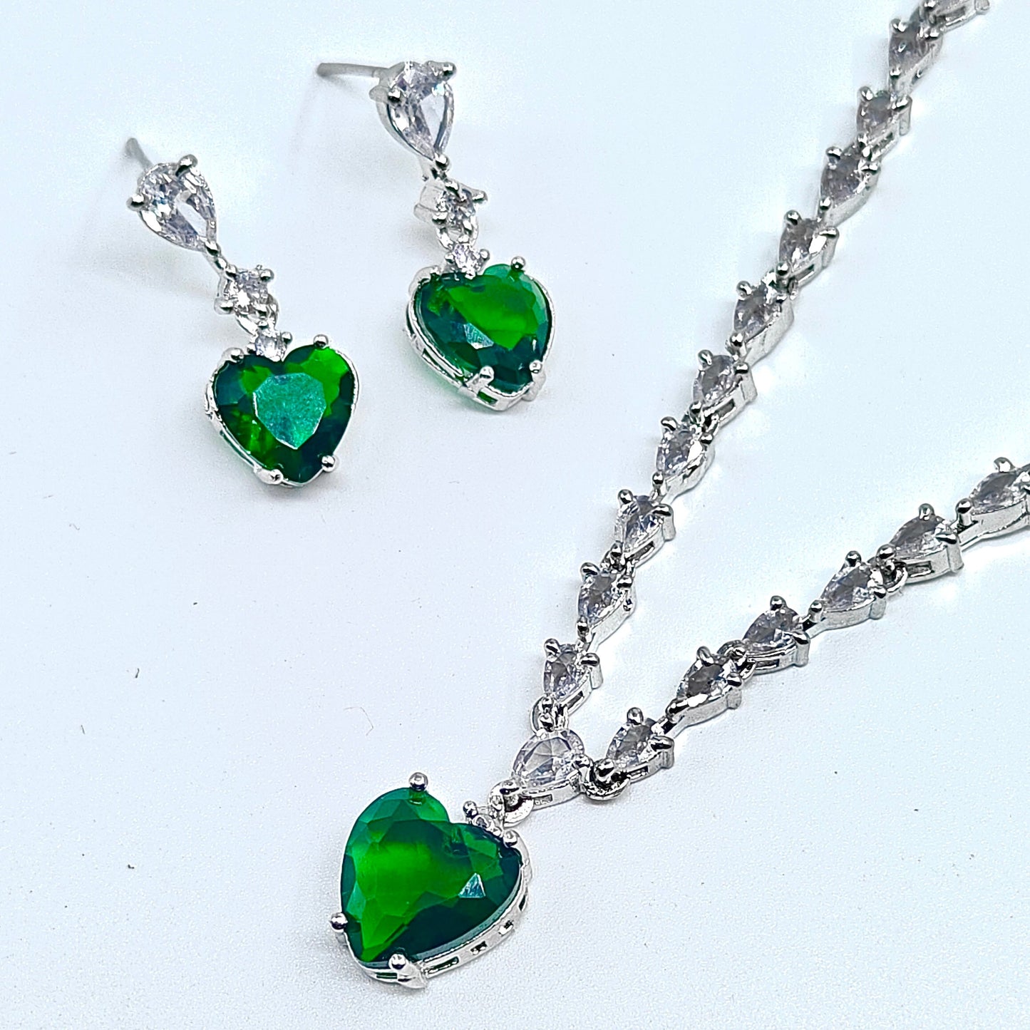 Heart Necklace Set