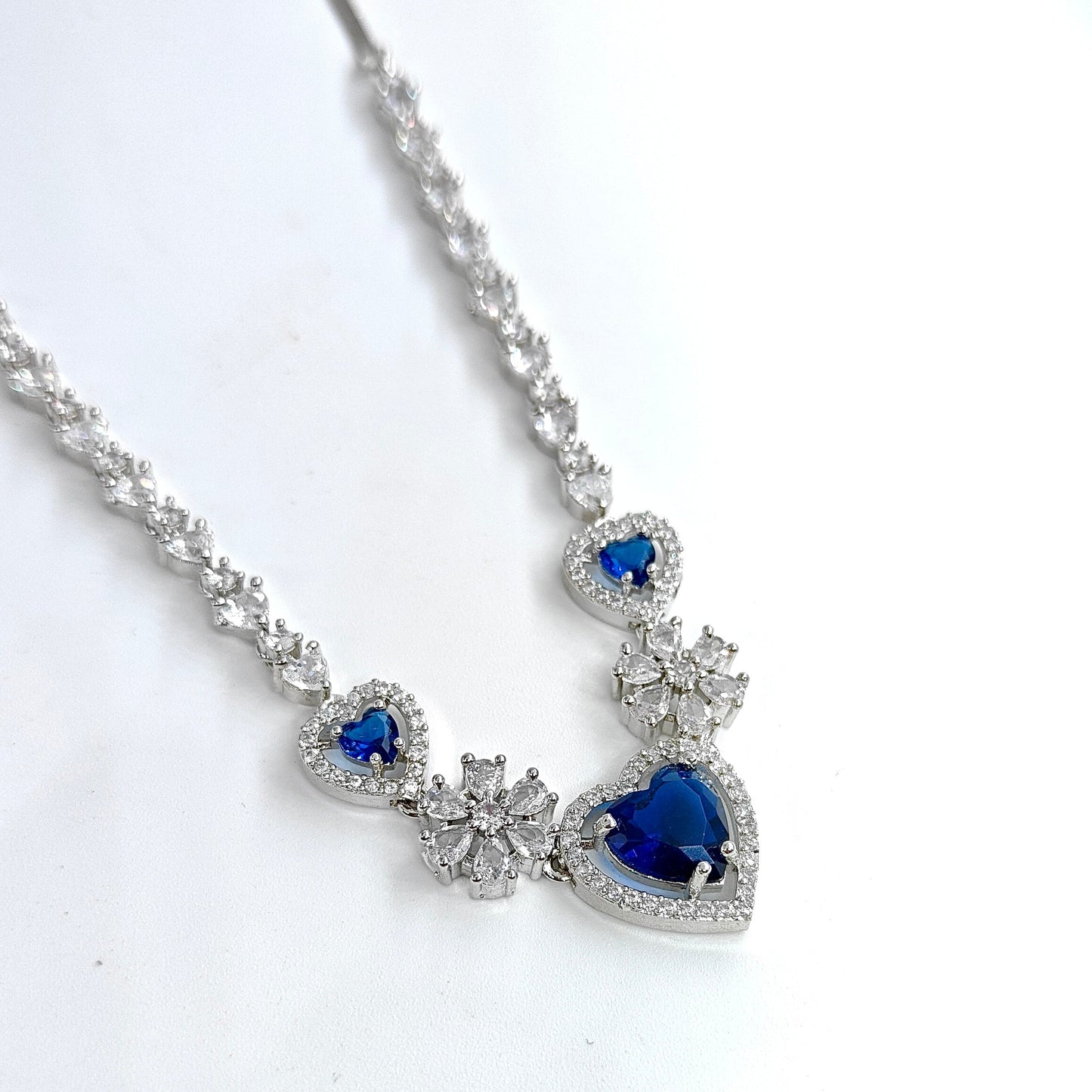 Princess Heart Necklace Set