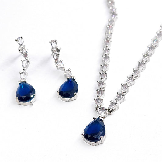 Elegant Drop Necklace Set