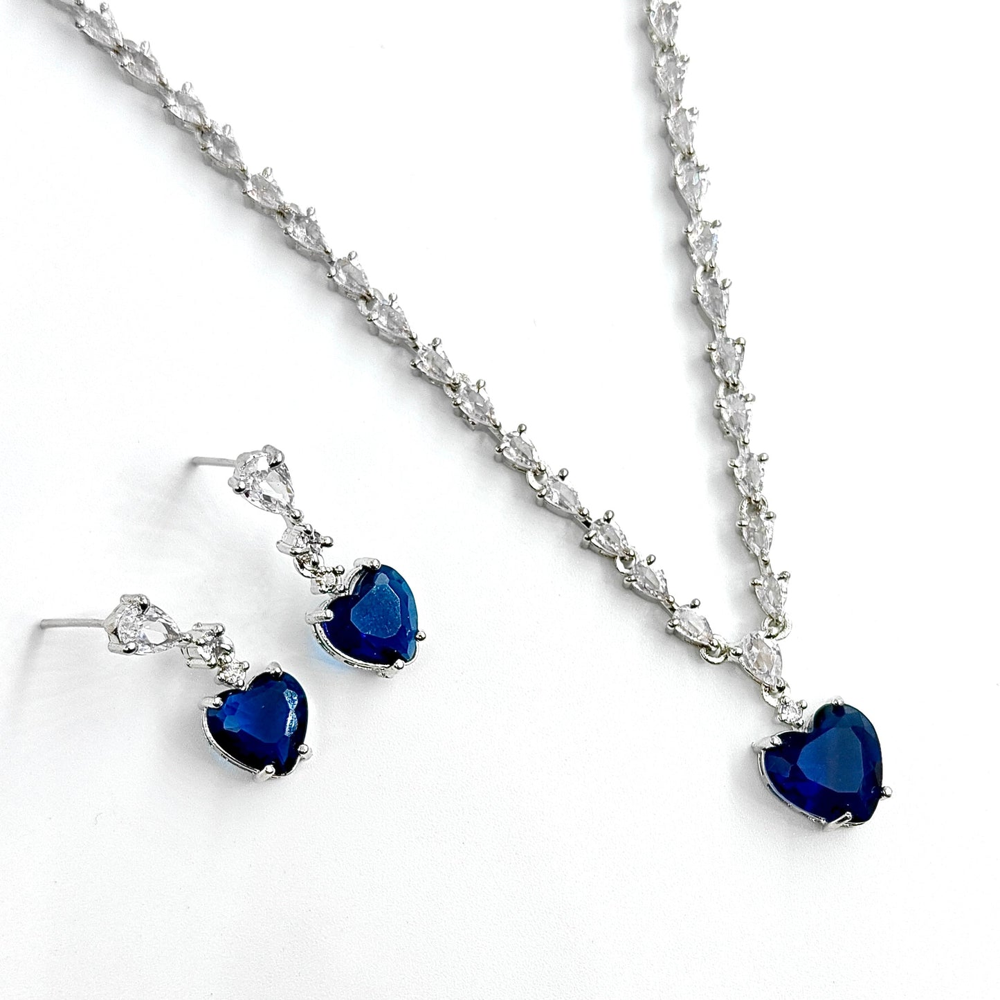 Heart Necklace Set