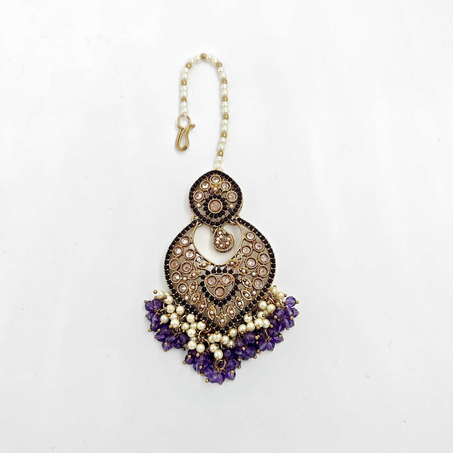 Purple Royal Heritage Bridal Set