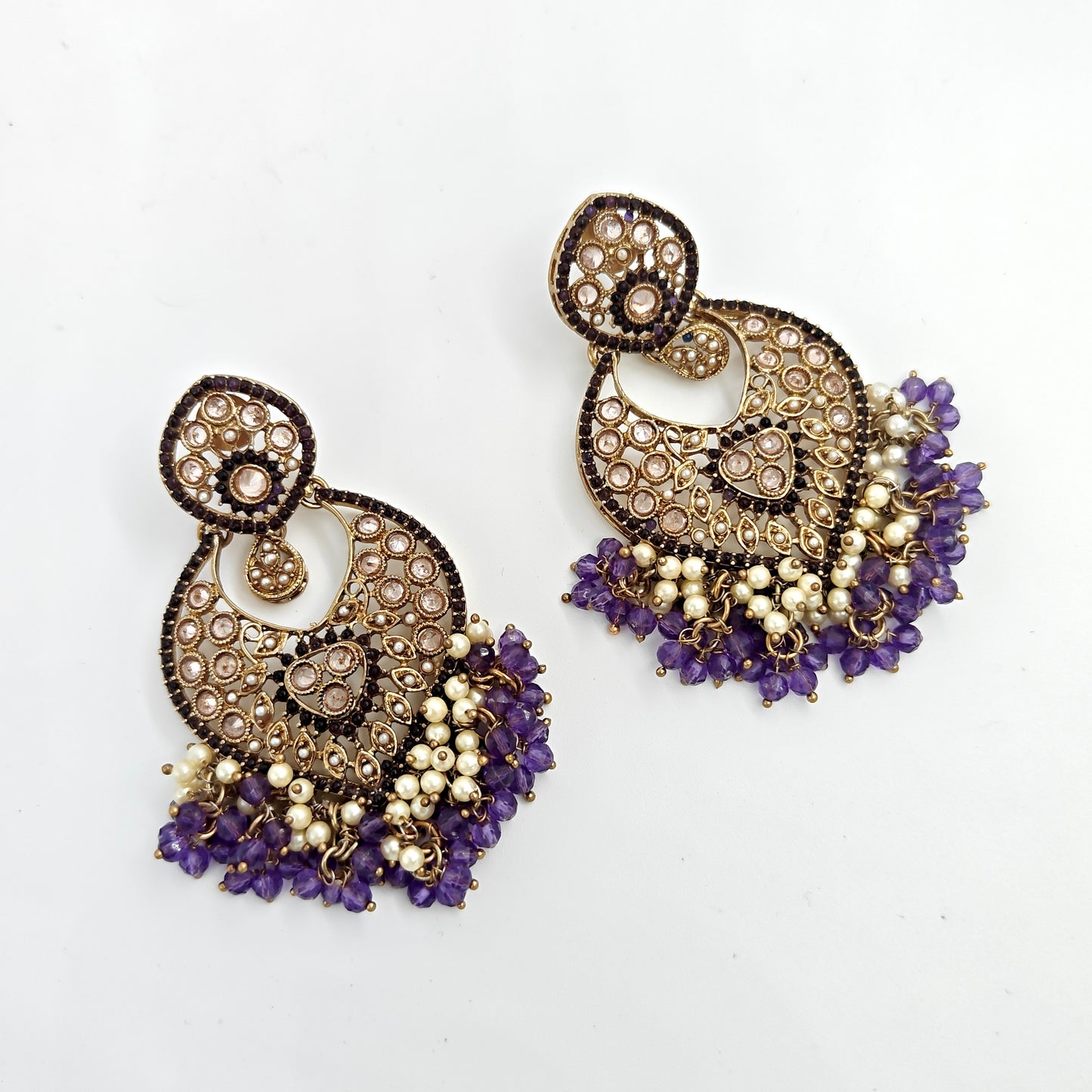 Purple Royal Heritage Bridal Set
