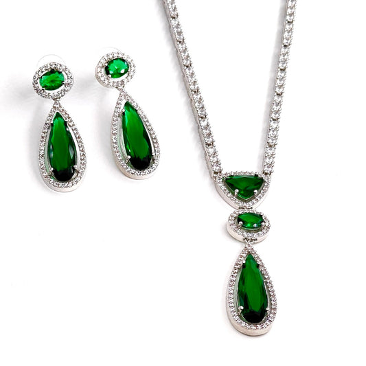 Vanya Drop Necklace Set