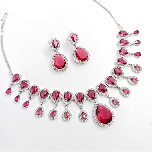 Kiara Drop Necklace Set