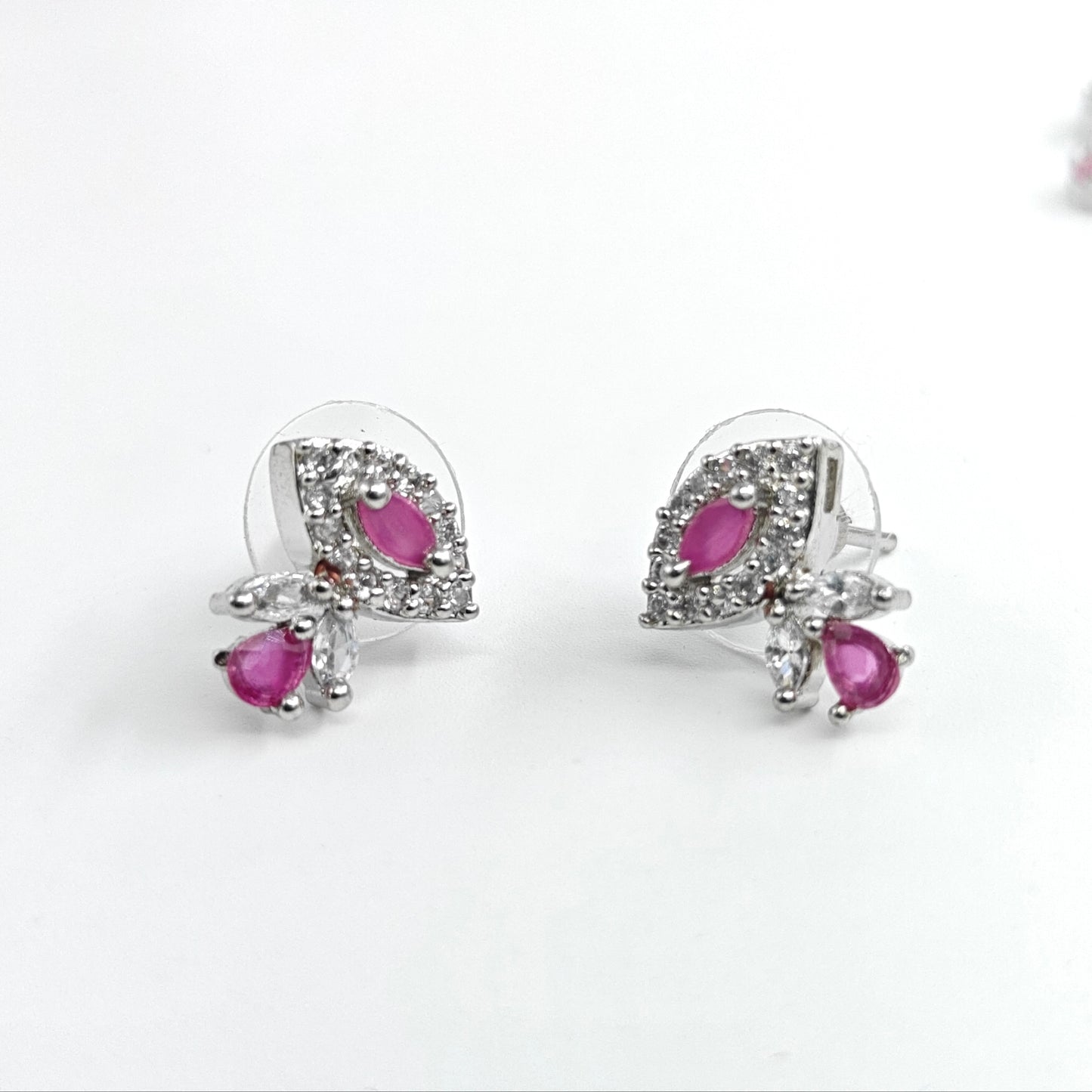 Floral Crystal Necklace Set