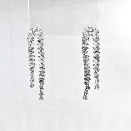 Crystal Fringe Earrings